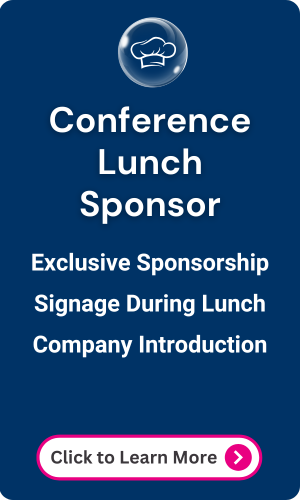 Sponsor benefits include lunch and event signage