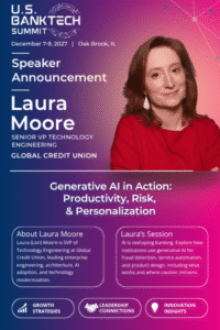 Laura Moore Joins the U.S. BankTech Summit as a Panelist on Generative AI